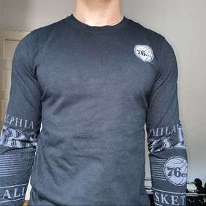 76ers long sleeve